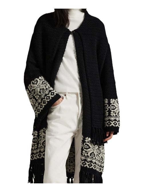 Polo Ralph Lauren Scarf-Collar Wool-Blend Cardigan Polo Ralph Lauren | 211978321001MULTI